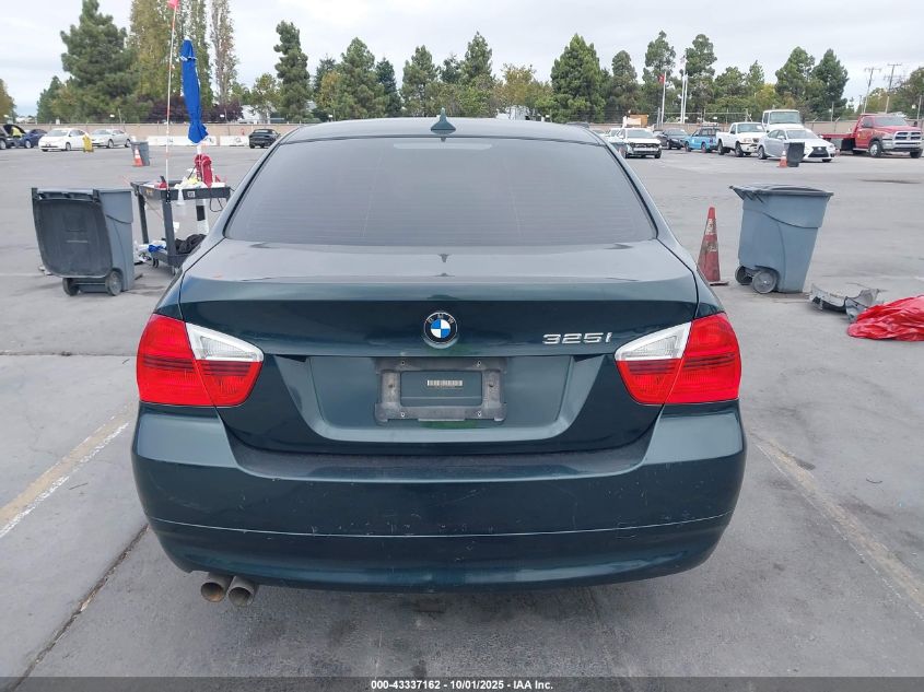 2006 BMW 325I VIN: WBAVB135X6PT01806 Lot: 43337162
