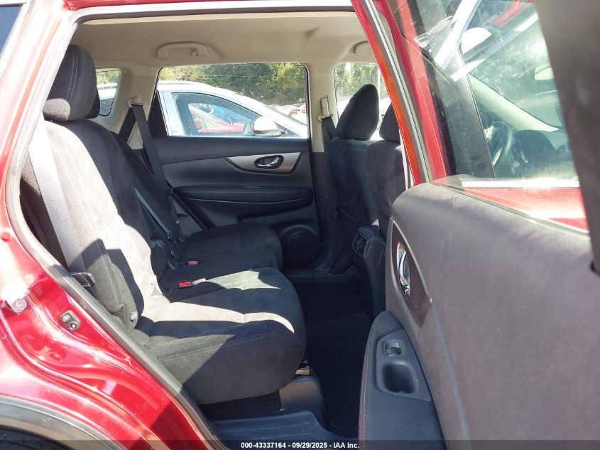 2016 Nissan Rogue S/Sl/Sv VIN: 5N1AT2MV9GC863400 Lot: 43337164