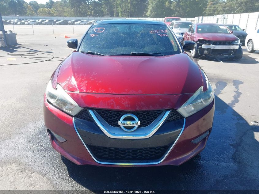 2016 Nissan Maxima 3.5 Sl VIN: 1N4AA6APXGC903299 Lot: 43337168