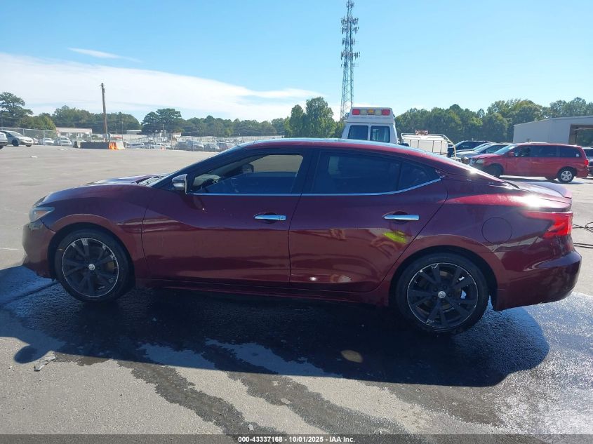 2016 Nissan Maxima 3.5 Sl VIN: 1N4AA6APXGC903299 Lot: 43337168