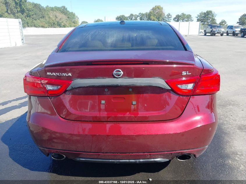 2016 Nissan Maxima 3.5 Sl VIN: 1N4AA6APXGC903299 Lot: 43337168
