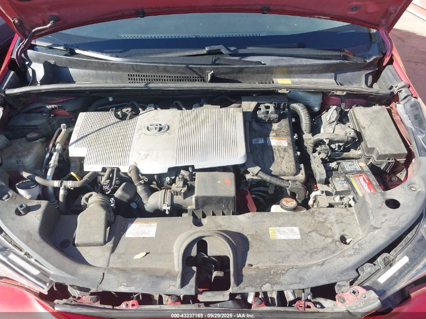 2016 Toyota Prius Two VIN: JTDKBRFUXG3510060 Lot: 43337169