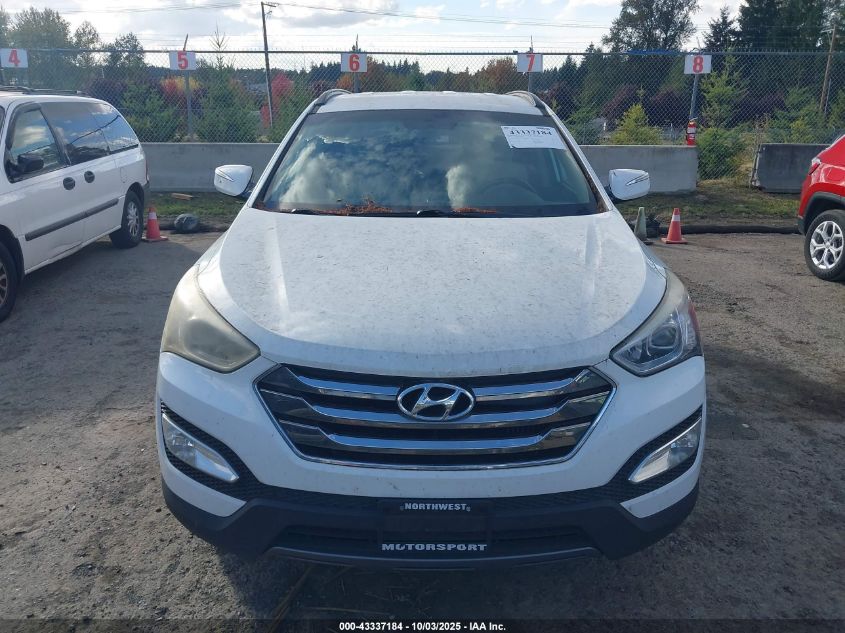 2014 Hyundai Santa Fe Sport 2.0L Turbo VIN: 5XYZU3LA2EG124726 Lot: 43337184