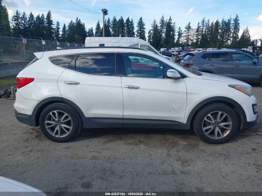 2014 Hyundai Santa Fe Sport 2.0L Turbo VIN: 5XYZU3LA2EG124726 Lot: 43337184
