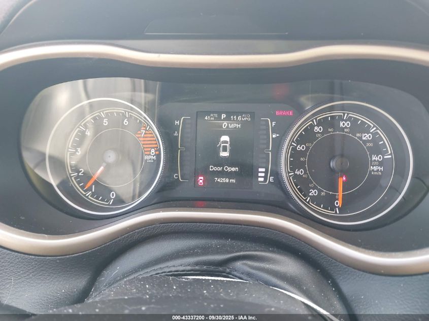 2017 Jeep Cherokee 75Th Anniversary Edition Fwd VIN: 1C4PJLCS5HW574340 Lot: 43337200