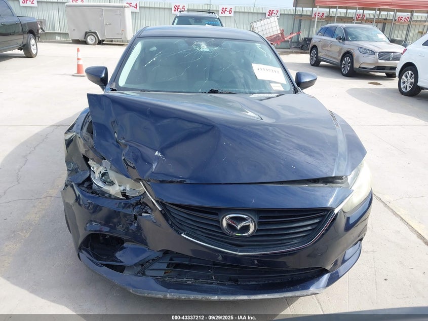 2015 Mazda Mazda6 I Touring VIN: JM1GJ1V62F1166151 Lot: 43337212