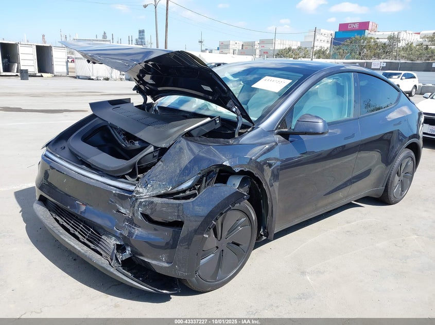 2026 Tesla Model Y Long Range Dual Motor All-Wheel Drive/Long Range Launch Series VIN: 7SAYGDEE1TA401430 Lot: 43337227