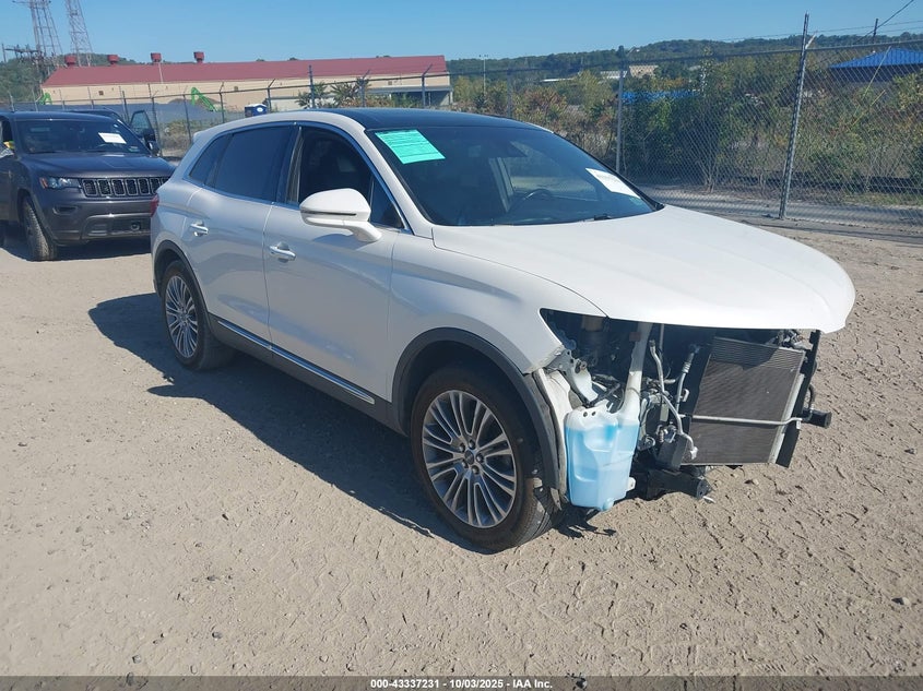2017 LINCOLN MKX RESERVE - 2LMPJ8LR6HBL37142