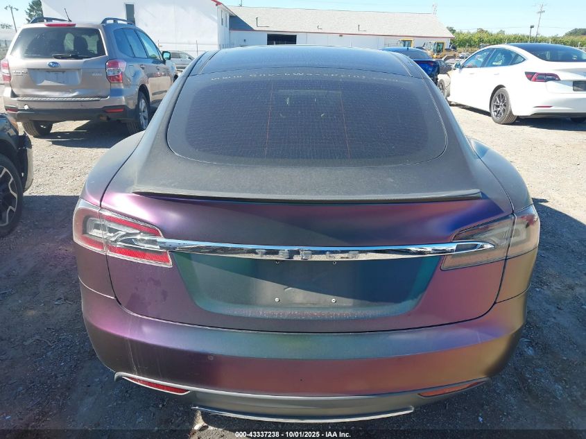 2014 Tesla Model S P85 VIN: 5YJSA1H12EFP65163 Lot: 43337238
