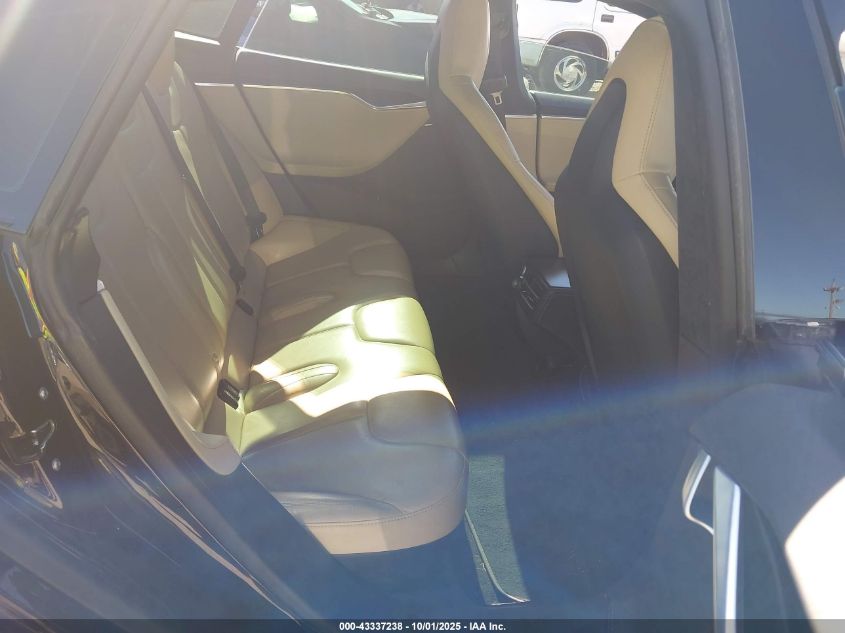2014 Tesla Model S P85 VIN: 5YJSA1H12EFP65163 Lot: 43337238