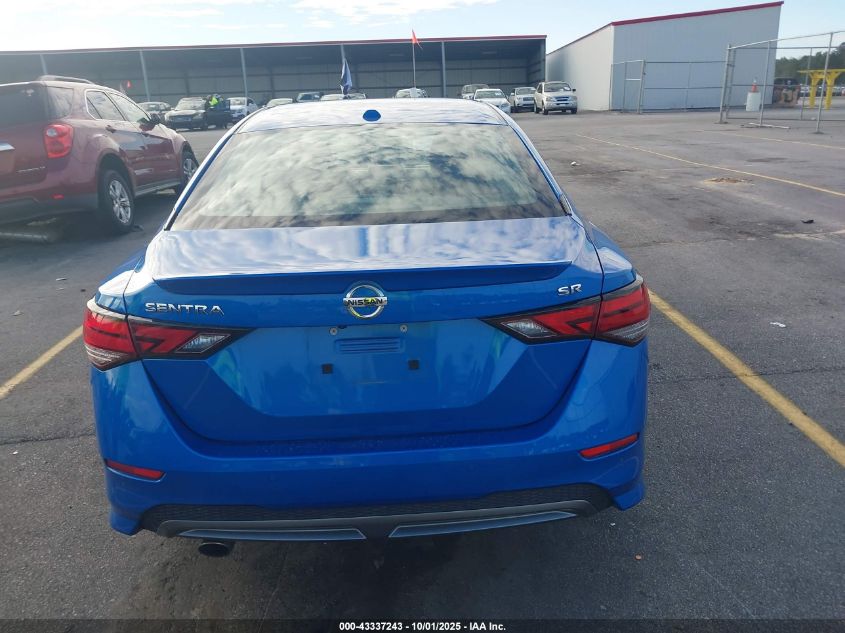 2022 Nissan Sentra Sr Xtronic Cvt VIN: 3N1AB8DV0NY294745 Lot: 43337243