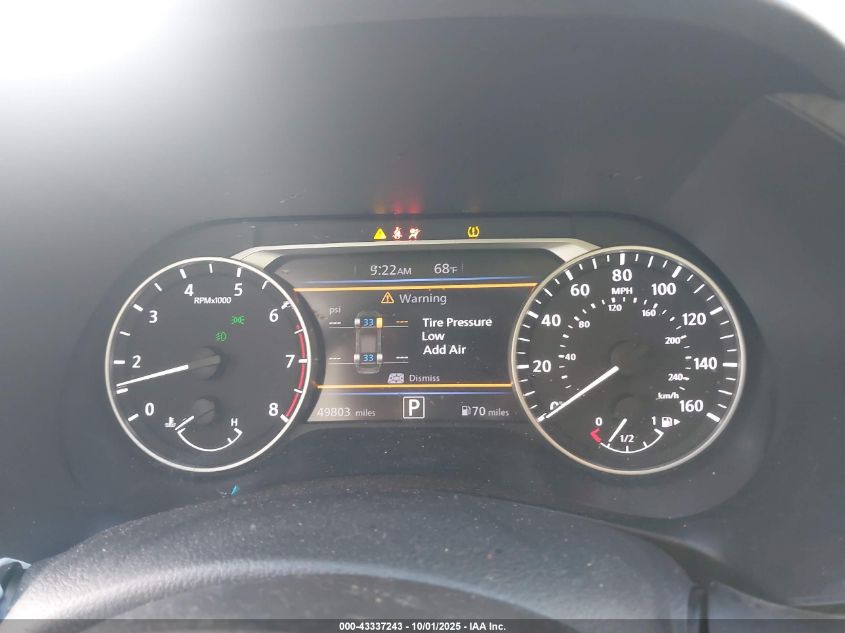 2022 Nissan Sentra Sr Xtronic Cvt VIN: 3N1AB8DV0NY294745 Lot: 43337243