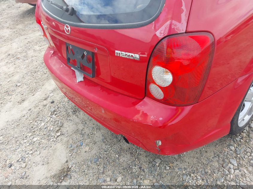 2003 Mazda Protege5 VIN: JM1BJ246331163496 Lot: 43337254