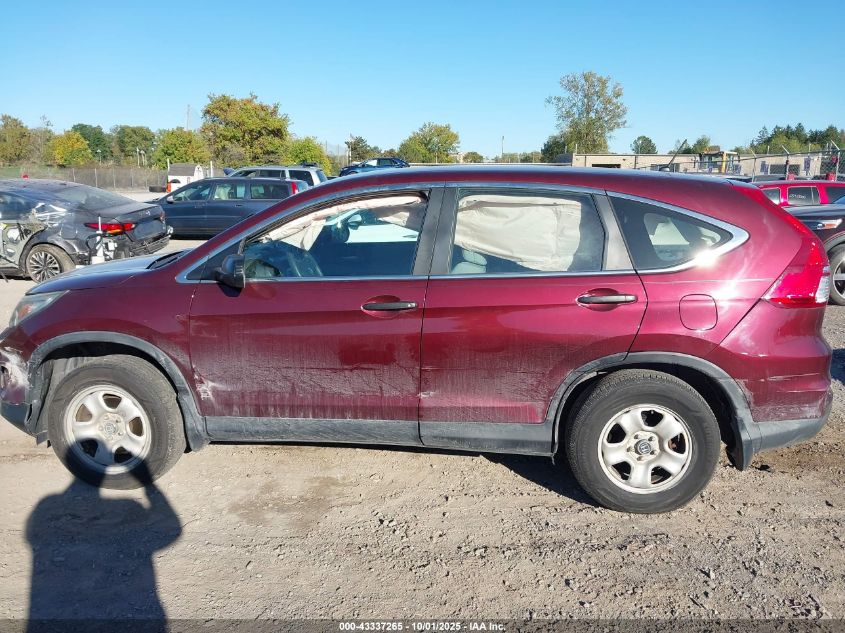 2015 Honda Cr-V Lx VIN: 2HKRM4H31FH636634 Lot: 43337265