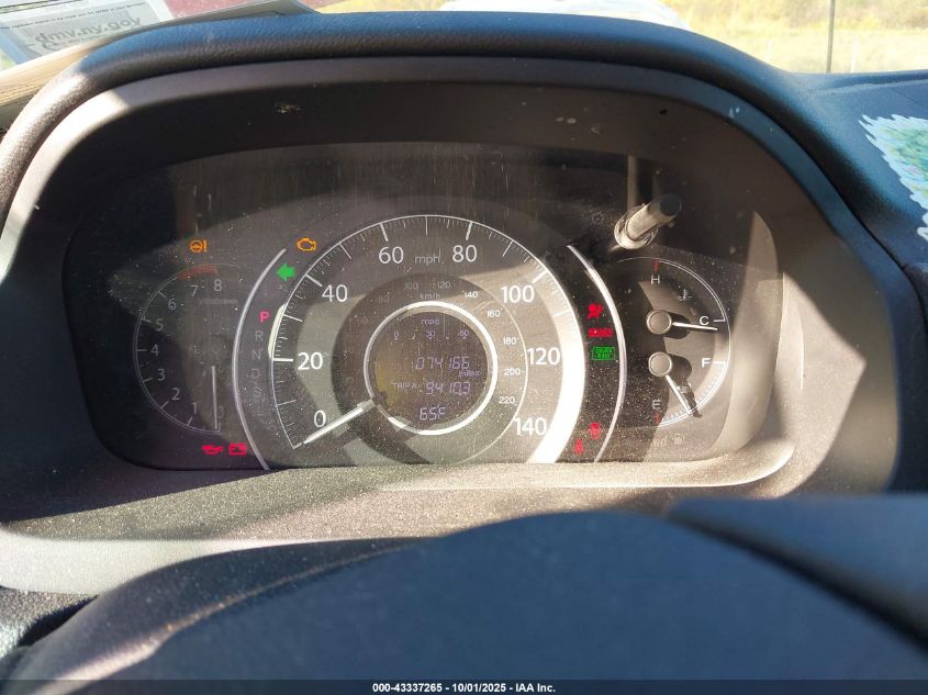 2015 Honda Cr-V Lx VIN: 2HKRM4H31FH636634 Lot: 43337265