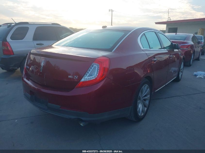 2013 Lincoln Mks VIN: 1LNHL9DK0DG615151 Lot: 43337273
