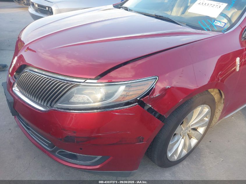 2013 Lincoln Mks VIN: 1LNHL9DK0DG615151 Lot: 43337273