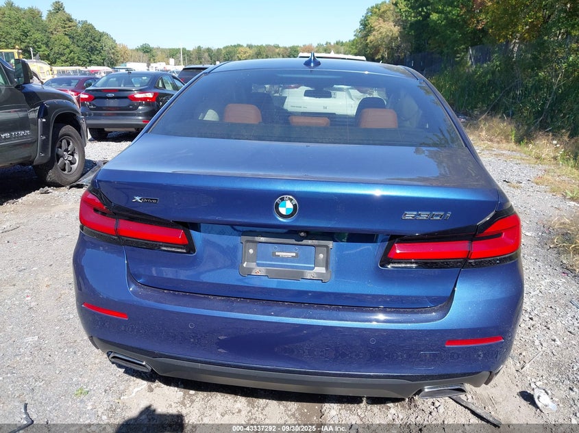 2021 BMW 530I XDRIVE WBA13BJ04MCF28554