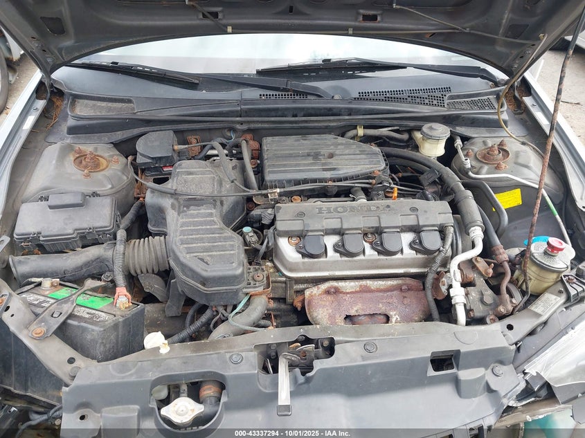 2004 Honda Civic Lx VIN: 2HGES16574H533717 Lot: 43337294