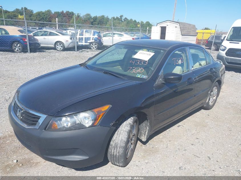2008 Honda Accord 2.4 Lx-P VIN: 1HGCP26478A006822 Lot: 43337320