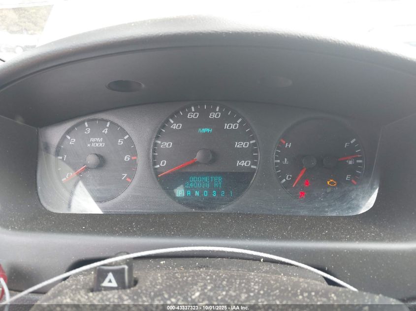 2009 Chevrolet Impala Ls VIN: 2G1WB57K091124269 Lot: 43337323