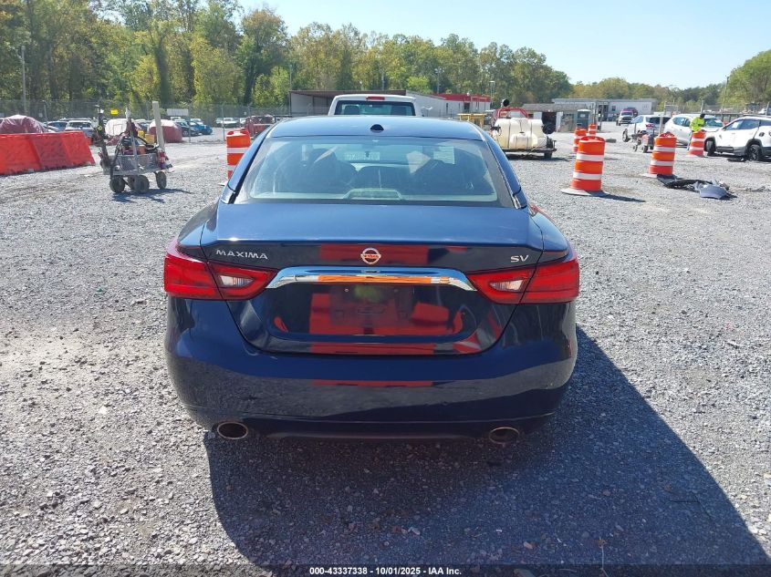 2016 Nissan Maxima 3.5 Sv VIN: 1N4AA6AP9GC395343 Lot: 43337338