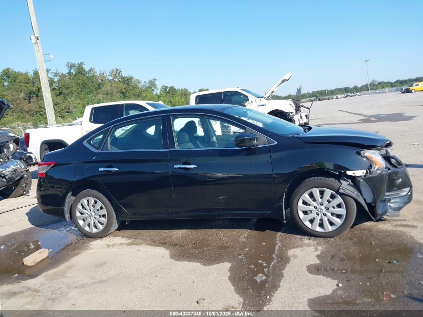 2015 Nissan Sentra Sv VIN: 3N1AB7AP5FY278624 Lot: 43337348
