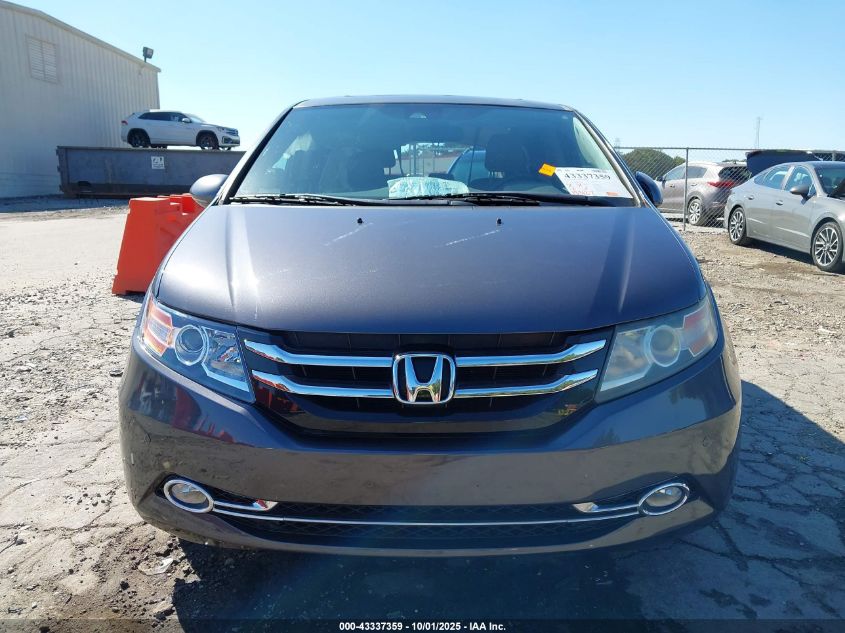 2015 Honda Odyssey Touring/Touring Elite VIN: 5FNRL5H94FB071453 Lot: 43337359