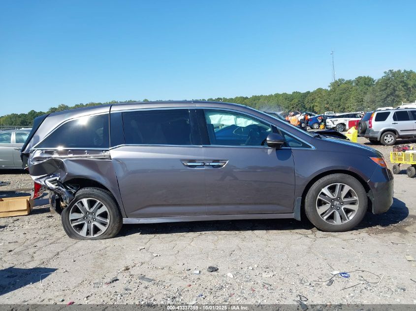 2015 Honda Odyssey Touring/Touring Elite VIN: 5FNRL5H94FB071453 Lot: 43337359