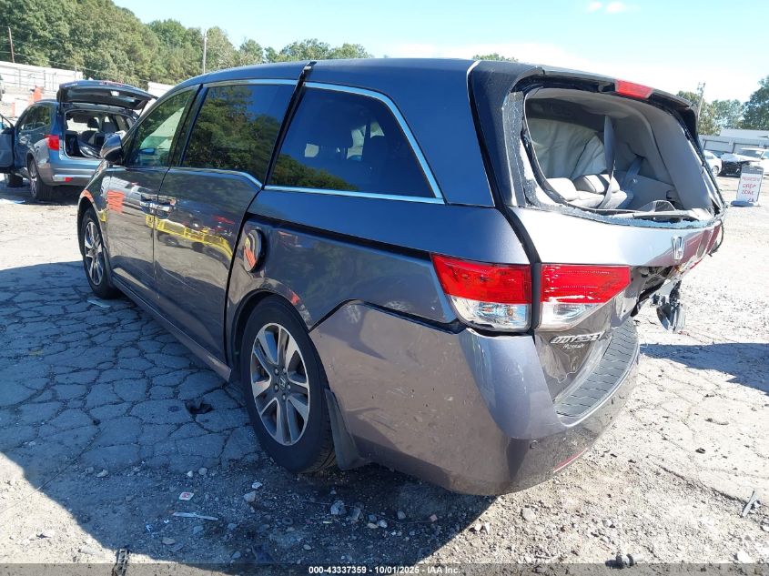2015 Honda Odyssey Touring/Touring Elite VIN: 5FNRL5H94FB071453 Lot: 43337359