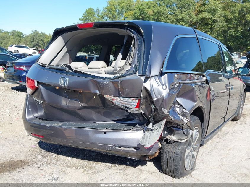 2015 Honda Odyssey Touring/Touring Elite VIN: 5FNRL5H94FB071453 Lot: 43337359