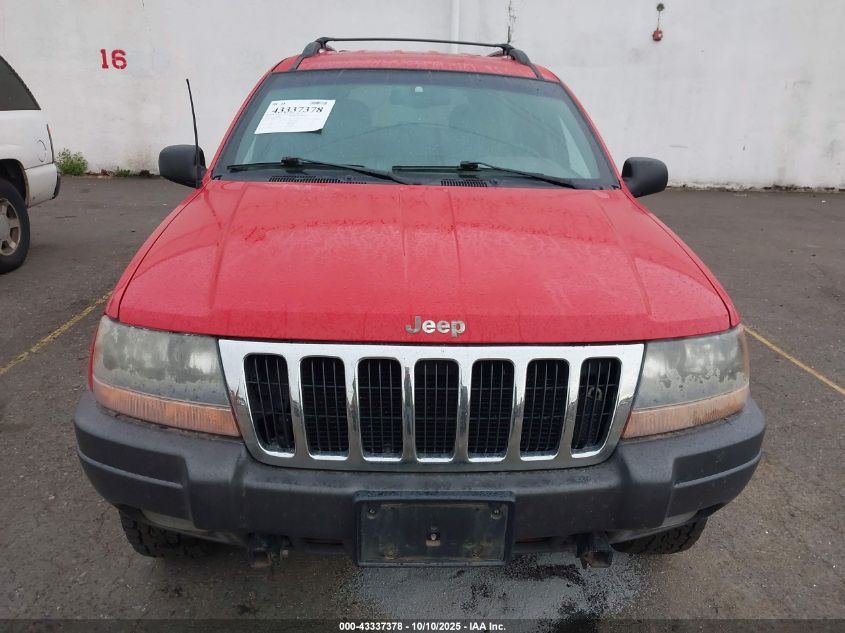 2000 Jeep Grand Cherokee Laredo VIN: 1J4GW48N2YC276995 Lot: 43337378