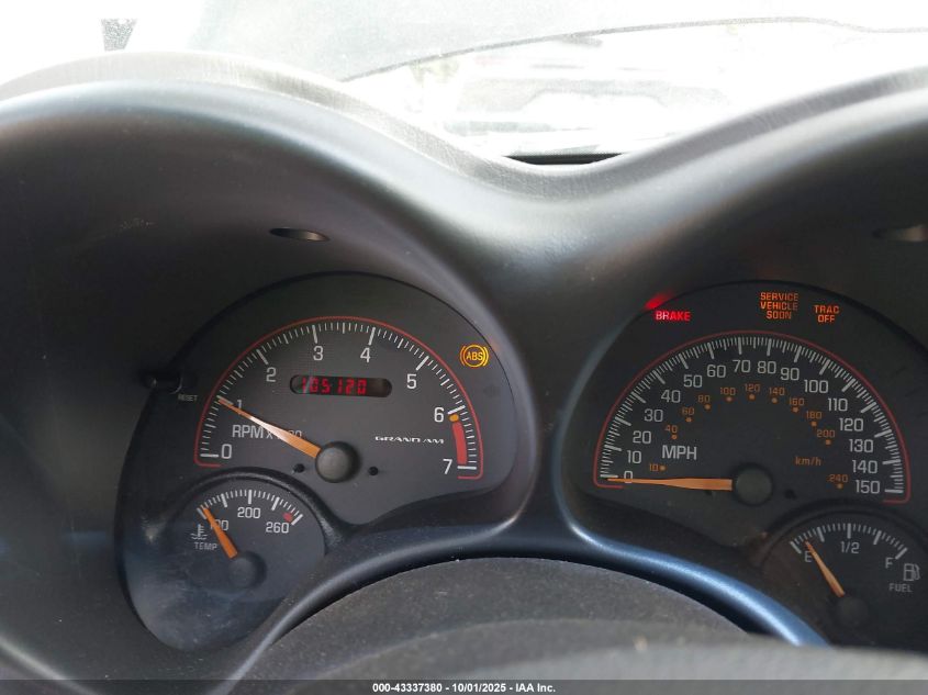 2003 Pontiac Grand Am Gt VIN: 1G2NW52E83C107458 Lot: 43337380