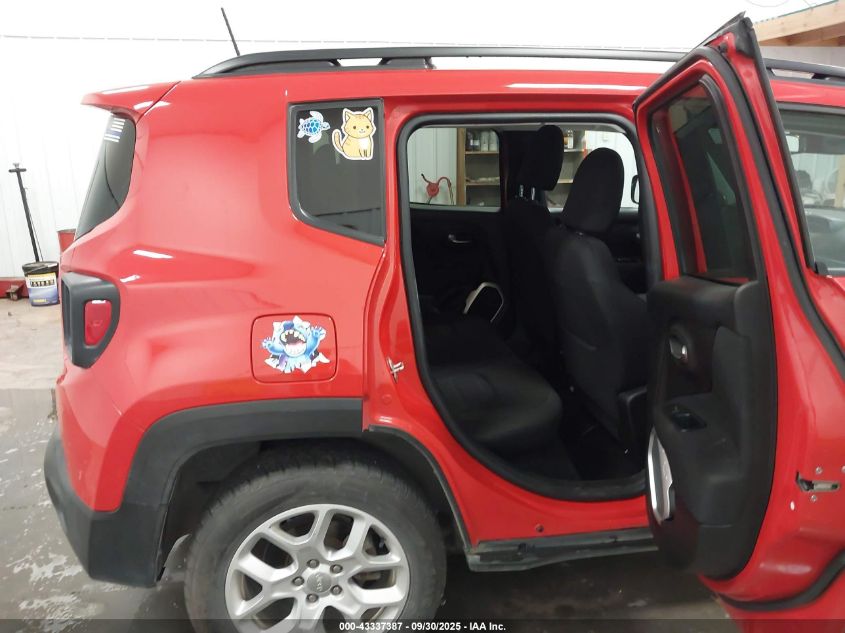 2018 Jeep Renegade Latitude 4X4 VIN: ZACCJBBB9JPH54546 Lot: 43337387