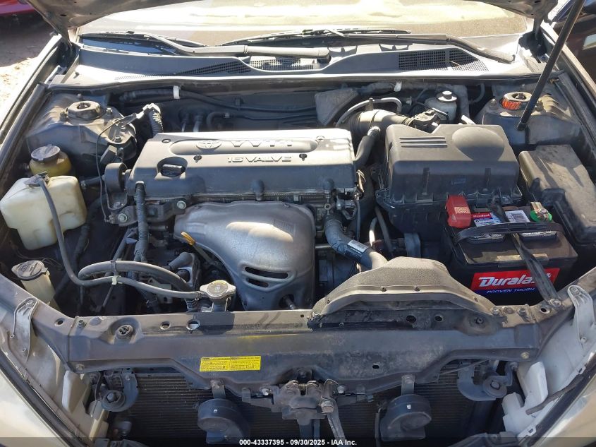 2002 Toyota Camry Le VIN: 4T1BE32K12U572535 Lot: 43337395