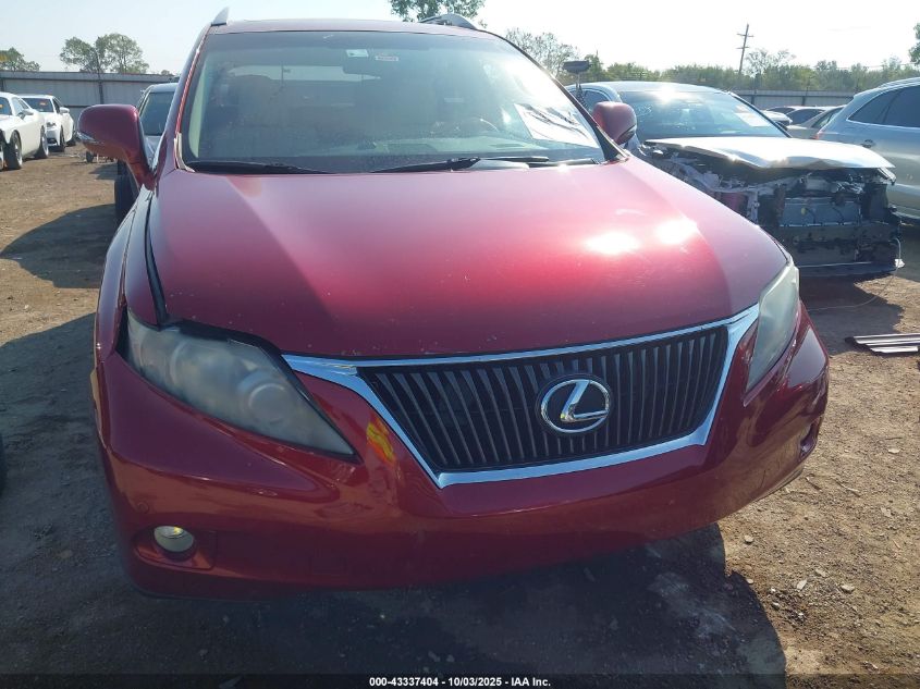 2012 Lexus Rx 350 VIN: 2T2BK1BA3CC143190 Lot: 43337404