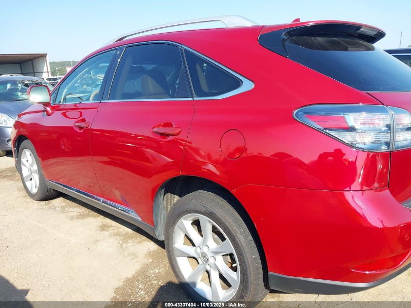 2012 Lexus Rx 350 VIN: 2T2BK1BA3CC143190 Lot: 43337404