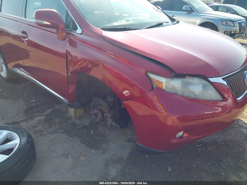 2012 Lexus Rx 350 VIN: 2T2BK1BA3CC143190 Lot: 43337404