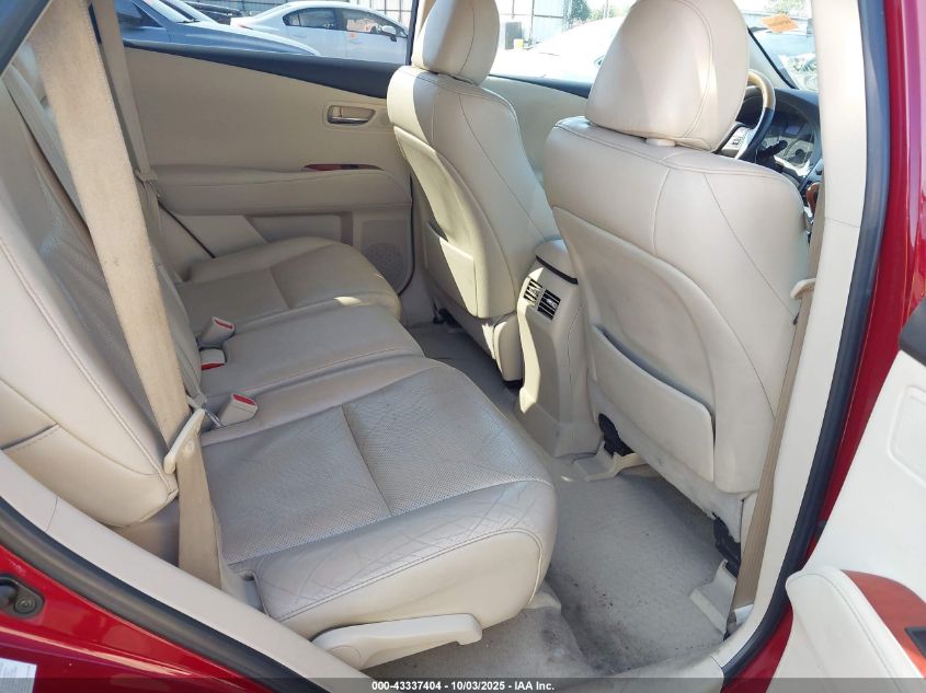 2012 Lexus Rx 350 VIN: 2T2BK1BA3CC143190 Lot: 43337404