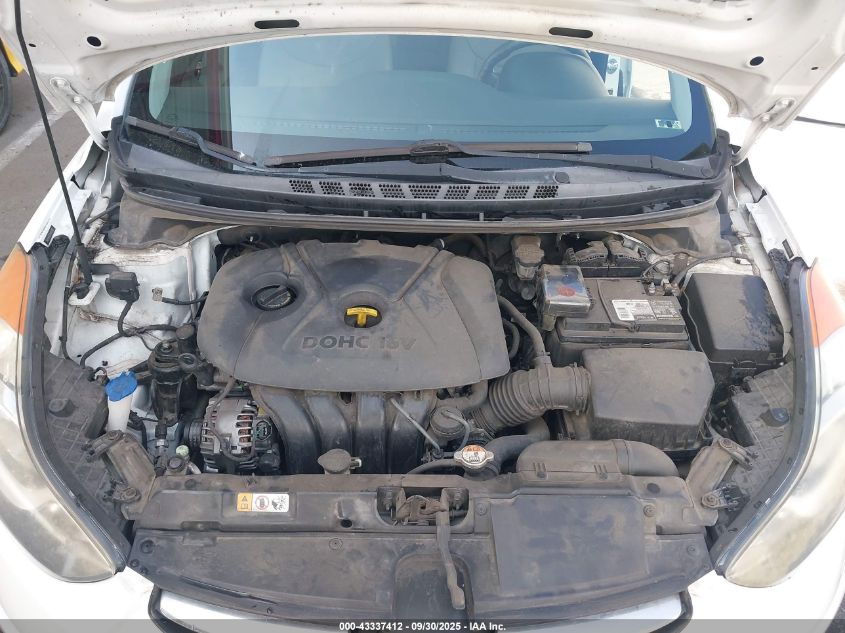 2013 Hyundai Elantra Gls VIN: 5NPDH4AE2DH447899 Lot: 43337412