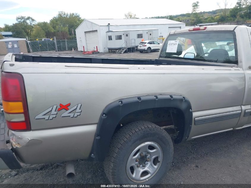 2000 Chevrolet Silverado 1500 VIN: 1GCEK14V9YE290460 Lot: 43337413