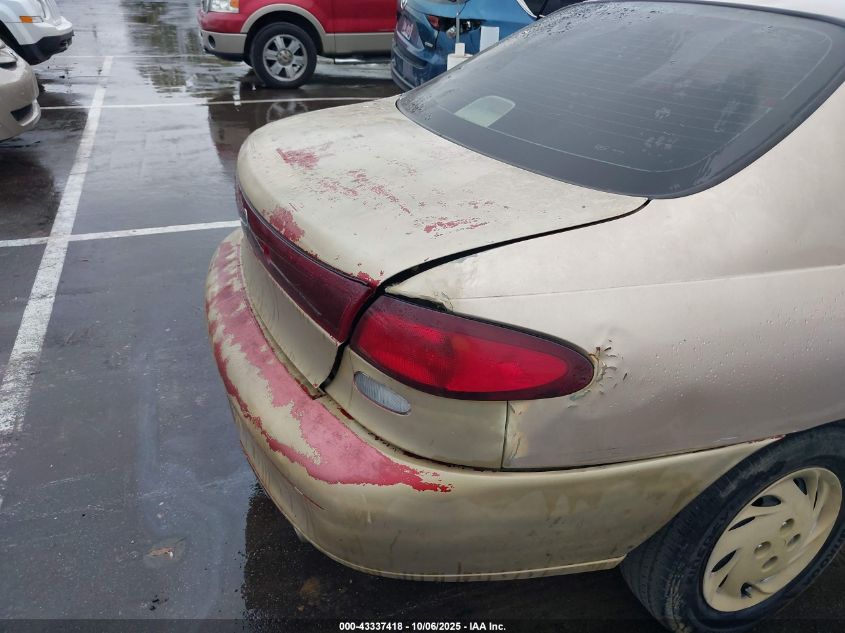 1998 Ford Escort Se VIN: 1FAFP13P2WW316581 Lot: 43337418