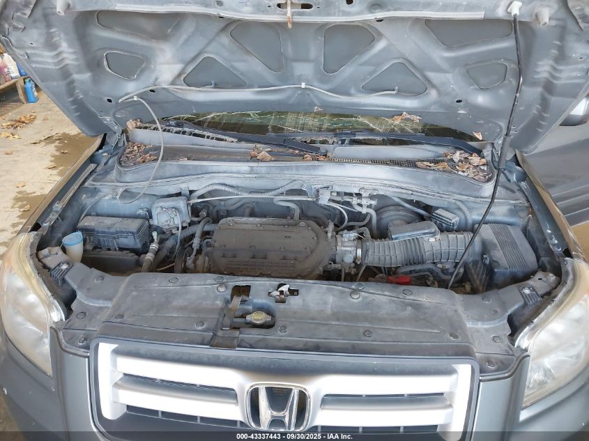 2008 Honda Pilot Ex-L VIN: 5FNYF18668B039592 Lot: 43337443