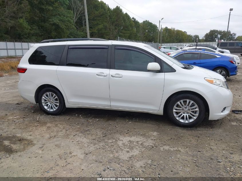 2015 Toyota Sienna Xle Premium 8 Passenger VIN: 5TDYK3DC5FS570570 Lot: 43337450