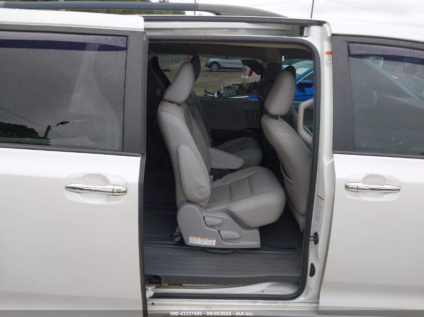 2015 Toyota Sienna Xle Premium 8 Passenger VIN: 5TDYK3DC5FS570570 Lot: 43337450