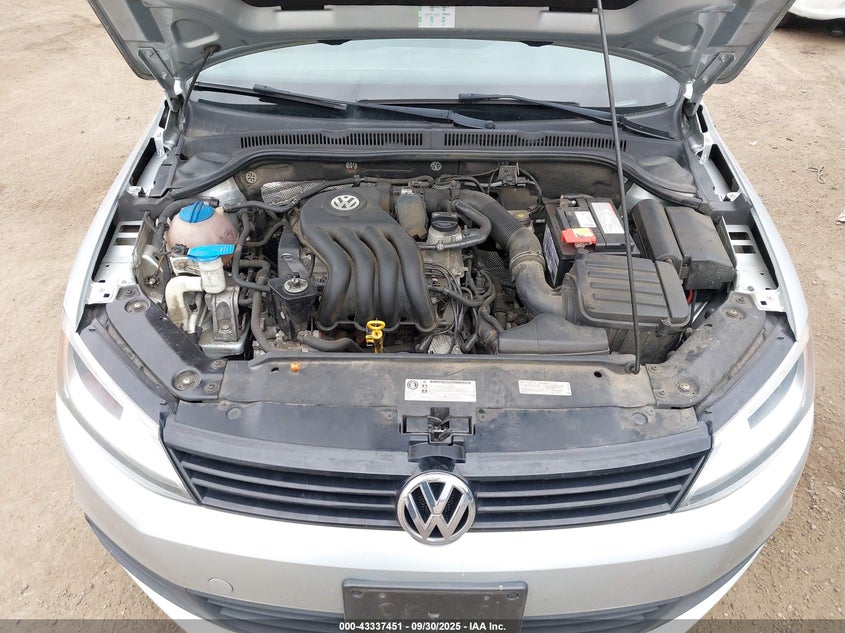 2013 VOLKSWAGEN JETTA 2.0L S 3VW2K7AJ1DM367749