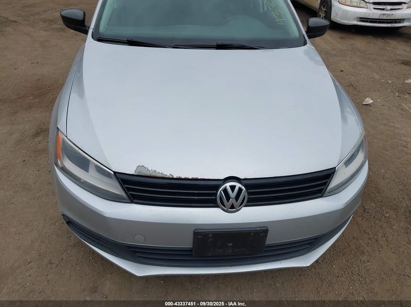 2013 VOLKSWAGEN JETTA 2.0L S 3VW2K7AJ1DM367749