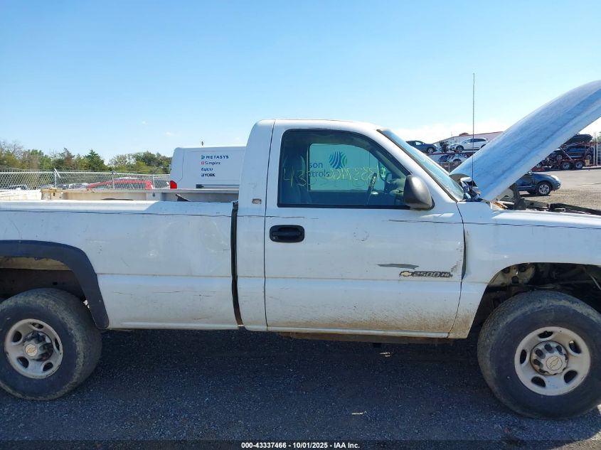 2005 Chevrolet Silverado 2500Hd Work Truck VIN: 1GBHC24U25E294373 Lot: 43337466