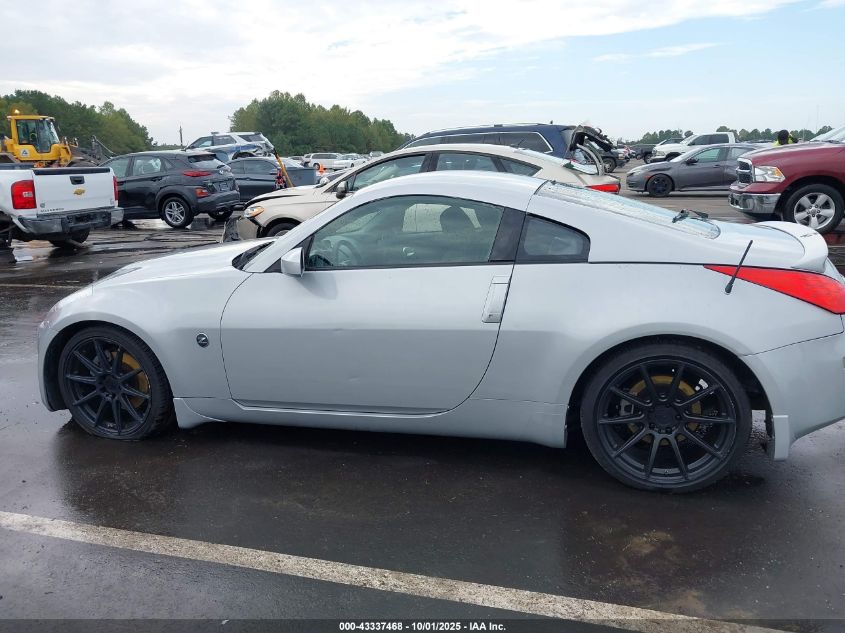 2008 Nissan 350Z Enthusiast VIN: JN1BZ34DX8M701617 Lot: 43337468