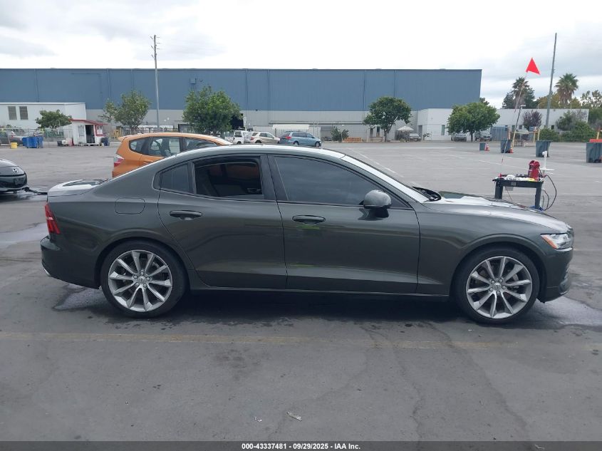 2021 Volvo S60 T5 Momentum VIN: 7JR102FK5MG096604 Lot: 43337481